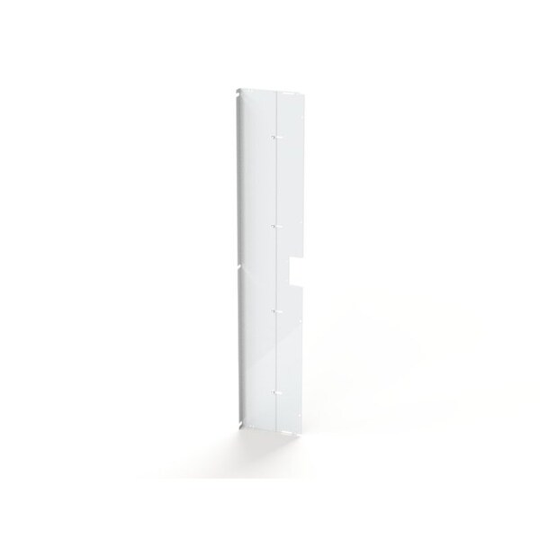 Barrier Plate, 56.94 in. H x 10.44 in. W x 1.65 in. L, Carbon Steel